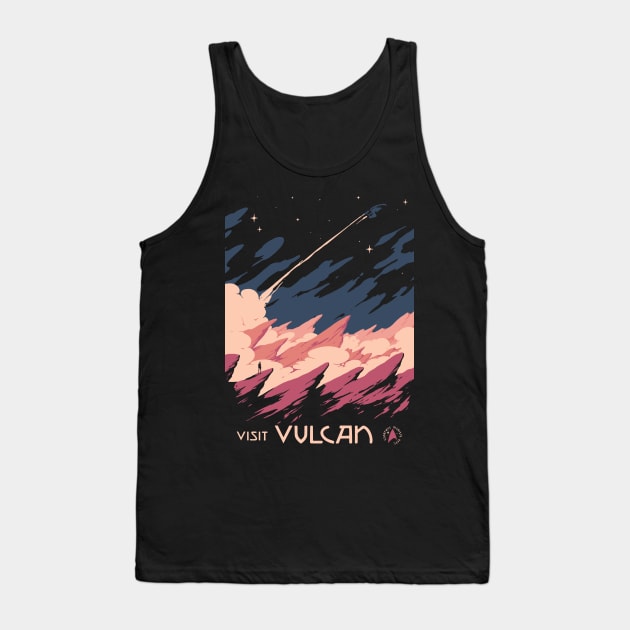 visit vulcan Tank Top by mathiole